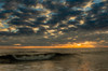 USA, New Jersey, Cape May National Seashore Sunset on seashore Credit as: Jay O'Brien / Jaynes Gallery Poster Print by Jaynes Gallery (24 x 18) # US31BJY0076