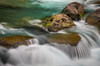 USA, Washington State, Olympic National Park Skokomish River rapids and waterfall Credit as: Don Paulson / Jaynes Gallery Poster Print by Jaynes Gallery (24 x 18) # US48BJY1164