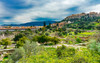 Ancient Agora Marketplace, Stoa of Attalos Parthenon on the Acropolis, Athens, Greece Agora founded 6th Century BC, Parthenon built 438 BC symbol of ancient Greece Poster Print by William Perry (24 x 18) # EU12WPE0111