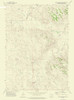 Saddle Horse Butte Wyoming Quad - USGS 1971 Poster Print by USGS USGS # WYSH0001
