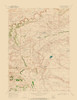 Three Buttes Wyoming Quad - USGS 1968 Poster Print by USGS USGS # WYTB0002