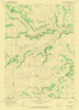 Gordon Creek Wyoming Quad - USGS 1967 Poster Print by USGS USGS # WYGC0001