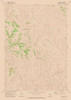 Carr Draw Wyoming Quad - USGS 1972 Poster Print by USGS USGS # WYCD0001