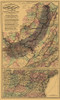 Northern and Southern West Virginia Railroad 1873 Poster Print by Colton Colton # WVNO0002