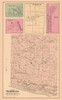 Waterloo  Wisconsin - Foote 1877 Poster Print by Foote Foote # WIWA0006