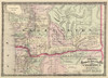 Washington - Cram 1875 Poster Print by Cram Cram # WAZZ0004