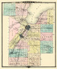 Brown Wisconsin - Snyder 1878 Poster Print by Snyder Snyder # WIBR0001