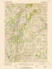 Kewaskum Wisconsin Quad - USGS 1955 Poster Print by USGS USGS # WIKE0002