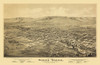 Walla Walla Washington - Everts 1876 Poster Print by Everts Everts # WAWA0002