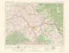 Pullman Washington Idaho Quad - USGS 1963 Poster Print by USGS USGS # WAPU0001