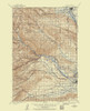 Ellensburg Washington Quad - USGS 1899 Poster Print by USGS USGS # WAEL0001
