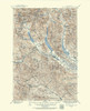 Snoqualmie Pass Washington Quad - USGS 1901 Poster Print by USGS USGS # WASN0002