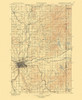 Spokane Washington Quad - USGS 1901 Poster Print by USGS USGS # WASP0001