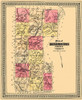 Bennington Vermont - Beers 1876 Poster Print by Beers Beers # VTBE0002