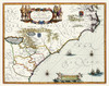 Virginia to Florida - Southeast Coast - 1640 Poster Print by Powhatan Powhatan # VASO0001
