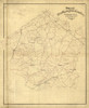 Sussex County Virginia - Hotchkiss 1867 Poster Print by Hotchkiss Hotchkiss # VASU0005