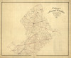 Culpeper County Virginia - Hotchkiss 1867 Poster Print by Hotchkiss Hotchkiss # VACU0004
