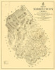 Madison County Virginia - Hotchkiss 1866 Poster Print by Hotchkiss Hotchkiss # VAMA0004