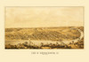 Fredericksburg Virginia - Sachse 1863 Poster Print by Sachse Sachse # VAFR0003