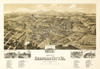 Bedford Virginia - 1891 Poster Print by Unknown Unknown # VABE0001