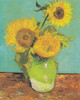 Three Sunflowers in a Vase, 1888 Poster Print by Vincent Van Gogh # V763D