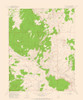 Tenmile Flat Utah Quad - USGS 1964 Poster Print by USGS USGS # UTTF0001