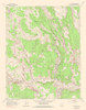 Calf Creek Utah Quad - USGS 1964 Poster Print by USGS USGS # UTCC0002