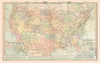 United States - Time Zones - Monteith 1882 Poster Print by Monteith Monteith # USTZ0001