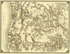 Washington and Oregon with Rail Routes - 1874 Poster Print by Unknown Unknown # USWC0007