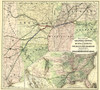 Texas and Northeastern Railway - Colton 1872 Poster Print by Colton Colton # USZZ0014