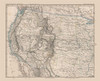 Western United States - Stieler 1885 Poster Print by Stieler Stieler # USUS0001