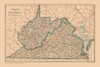 Virginia, West Virginia - Reynold 1921 Poster Print by Reynolds Reynolds # USVI0005