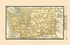 Washington - Alden 1886 Poster Print by Alden Alden # USWA0009