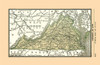 Virginia - Alden 1886 Poster Print by Alden Alden # USVA0001