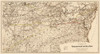 Washington and Ohio Railroad - Colton 1870 Poster Print by Colton Colton # USWA0001