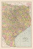 Eastern Texas - Cram 1892 Poster Print by Cram Cram # USTX0005