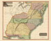 Southeastern United States - Thomson 1817 Poster Print by Thomson Thomson # USSO0002