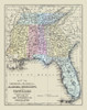 South Eastern United States - Mitchell 1877 Poster Print by Mitchell Mitchell # USSE0010
