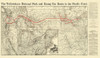 Northern Pacific Railroad, Yellowstone Route 1897 Poster Print by Rand McNally Rand McNally # USRW0011