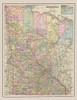 Minnesota - Cram 1892 Poster Print by Cram Cram # USMI0024