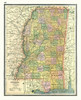 Mississippi - Johnson 1888 Poster Print by Johnson Johnson # USMI0016