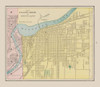 Kansas City  Missouri - Cram 1892 Poster Print by Cram Cram # USKC0001