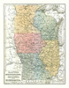 North Midwest - Mitchell 1869 Poster Print by Mitchell Mitchell # USMW0007