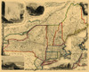 Railroad, Steam Boat, Stage Routes - Sherman 1850 Poster Print by Sherman Sherman # USNE0024