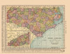 North Carolina - Hammond 1910 Poster Print by Hammond Hammond # USNC0002