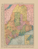 Maine - Hammond 1910 Poster Print by Hammond Hammond # USMA0004