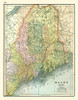Maine - Johnson 1888 Poster Print by Johnson Johnson # USMA0009