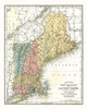 Eastern States - Mitchell 1869 Poster Print by Mitchell Mitchell # USES0002