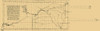 Santa Fe Trail, St Louis to Santa Fe - 1825 Poster Print by Unknown Unknown # USCE0001