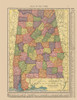 Alabama - Hammond 1910 Poster Print by Hammond Hammond # USAL0003
